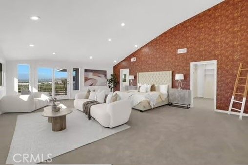 Bedroom, Interior, Living room, Recessed Lighting