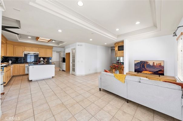 Interior, Kitchen, Living room, Recessed Lighting