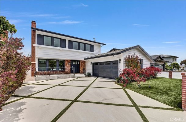 Attached, Exterior, Facade, Brick Facade, Farmhouse