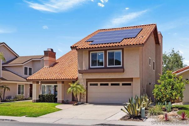 Attached, Exterior, Facade, Solar Panels, Mediterranean