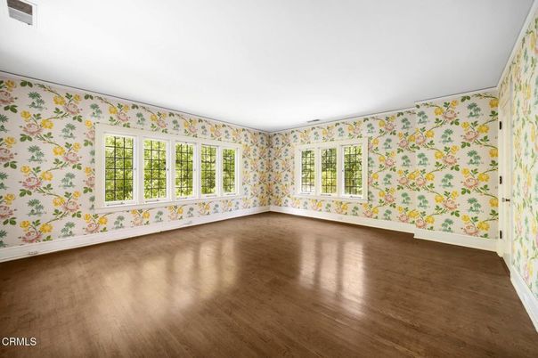 Empty room, Interior, Wood Texture Flooring