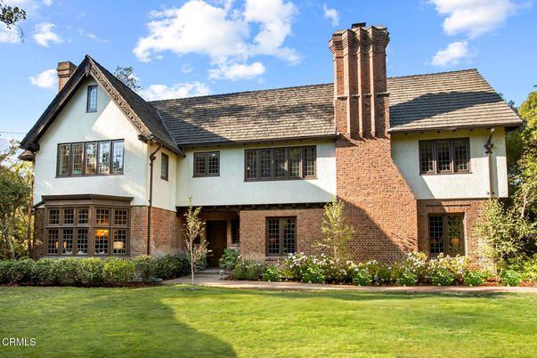 Backyard, Exterior, Facade, Brick Facade, Tudor Revival