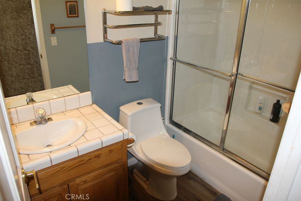 Bathroom, Glass Shower, Interior, Tile Countertops