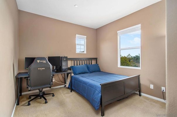 Bedroom, Home Office, Interior, Recessed Lighting