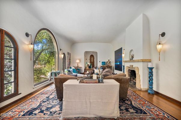 Fireplace, Interior, Living room, Wood Texture Flooring
