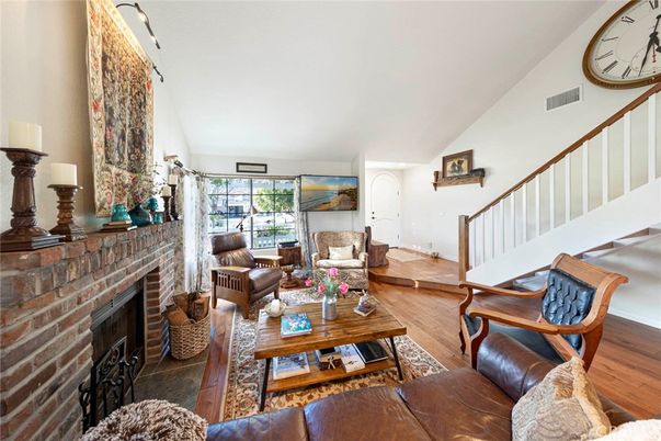 Fireplace, Interior, Living room, Wood Texture Flooring