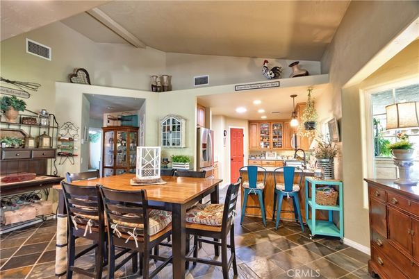 Dining room, Interior, Kitchen, Pendant Lights, Recessed Lighting