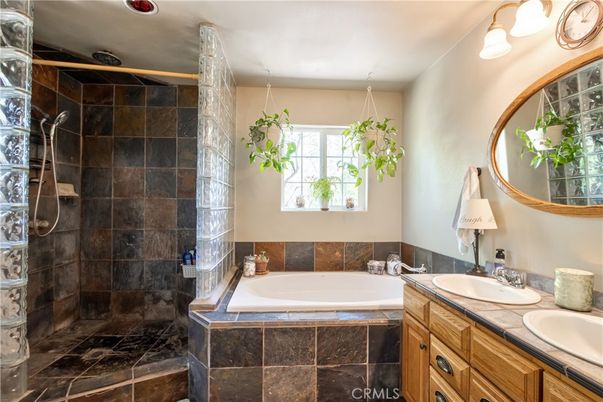 Bathroom, Dual Sink Vanities, Interior, Tile Countertops