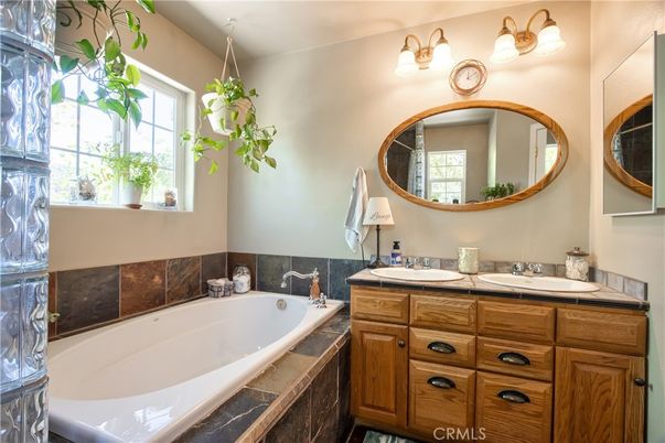 Bathroom, Dual Sink Vanities, Interior, Tile Countertops