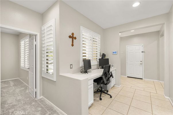 Home Office, Interior, Recessed Lighting