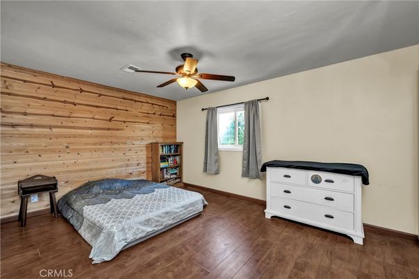 Bedroom, Interior, Wood Texture Flooring, Wooden Walls