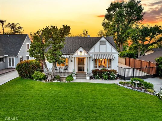 Backyard, Exterior, Facade, Tudor Revival