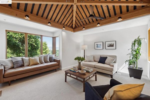 Interior, Living room, Wooden Beams