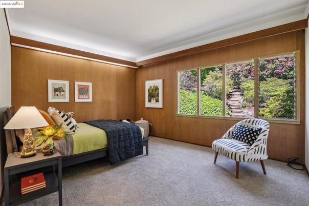 Bedroom, Interior, Wooden Walls