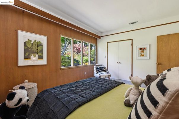 Bedroom, Interior, Wooden Walls