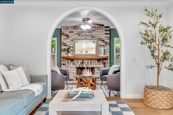 Fireplace, Interior, Living room, Stone Walls, Wood Texture Flooring