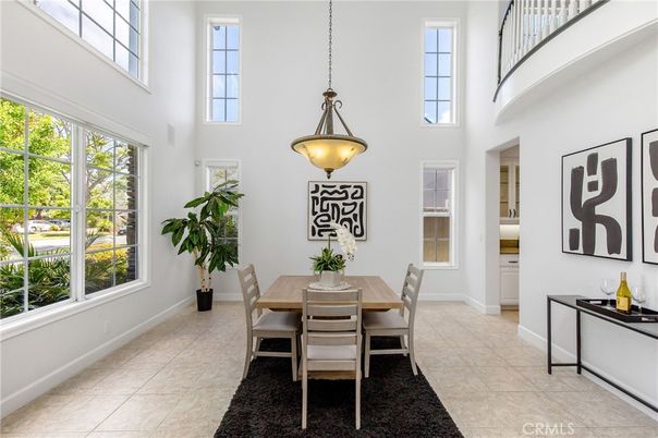 Dining room, Interior, Pendant Lights