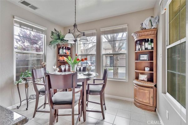 Dining room, Interior, Pendant Lights