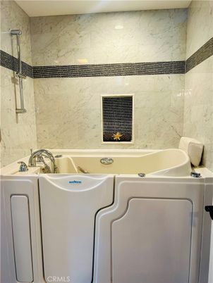 Bathroom, Interior, Marble Walls