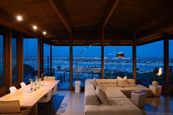 Interior, Living room, Water, Wooden Beams, Wooden Ceilings