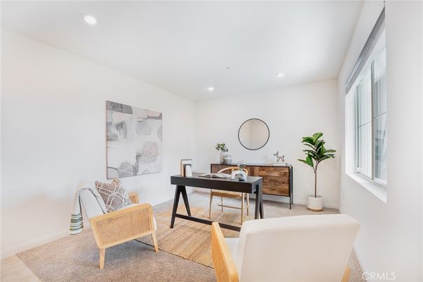 Home Office, Interior, Recessed Lighting