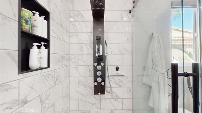 Bathroom, Interior, Marble Walls