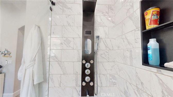 Bathroom, Interior, Marble Walls