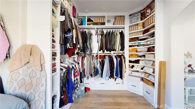 Interior, Walk-in Closets, Wood Texture Flooring