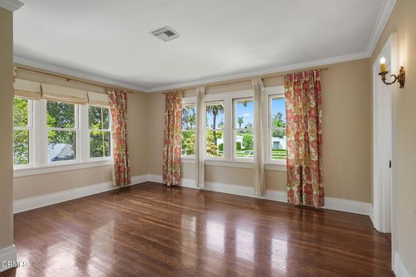 Empty room, Interior, Wood Texture Flooring