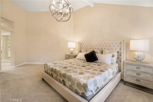 Bedroom, Interior, Pendant Lights