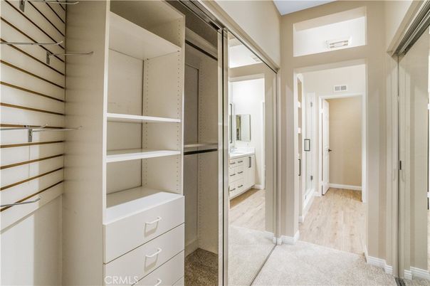 Interior, Walk-in Closets, Wood Texture Flooring