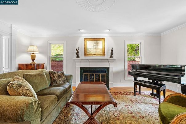 Fireplace, Interior, Living room, Piano, Wood Texture Flooring