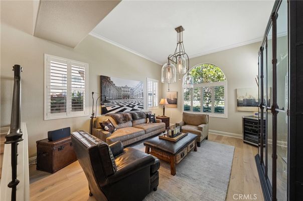 Interior, Living room, Pendant Lights, Wood Texture Flooring