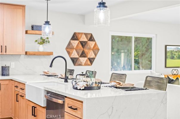 Interior, Kitchen, Pendant Lights