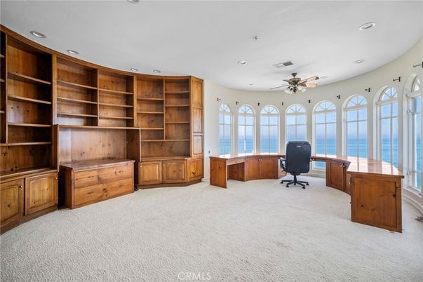 Home Office, Interior, Recessed Lighting, Water