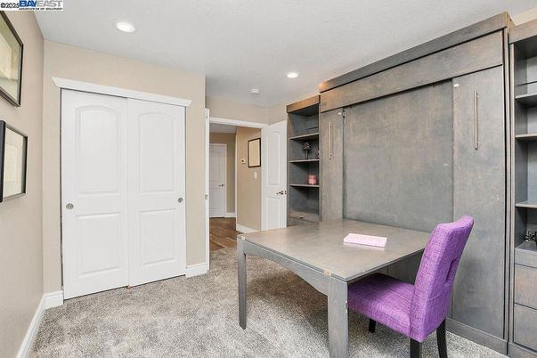 Home Office, Interior, Recessed Lighting