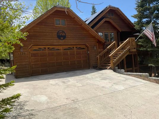 Attached, Exterior, Facade, Log Home