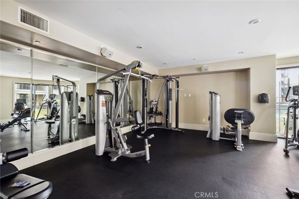 Fitness Equipment, Gym, Interior, Recessed Lighting