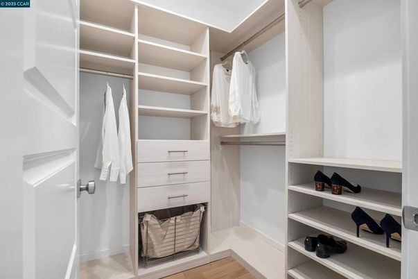 Interior, Walk-in Closets, Wood Texture Flooring