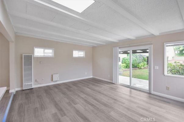 Empty room, Interior, Wood Texture Flooring
