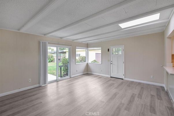 Empty room, Interior, Wood Texture Flooring