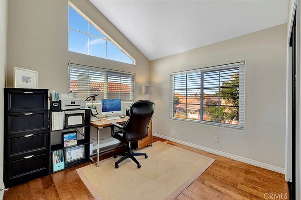 Home Office, Interior, Wood Texture Flooring