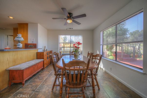Dining room, Interior, Recessed Lighting