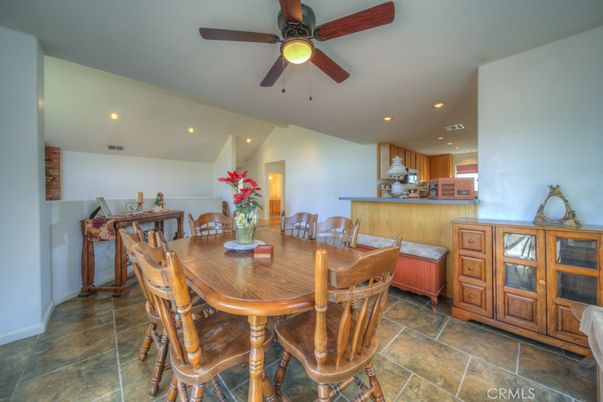 Dining room, Interior, Kitchen, Recessed Lighting