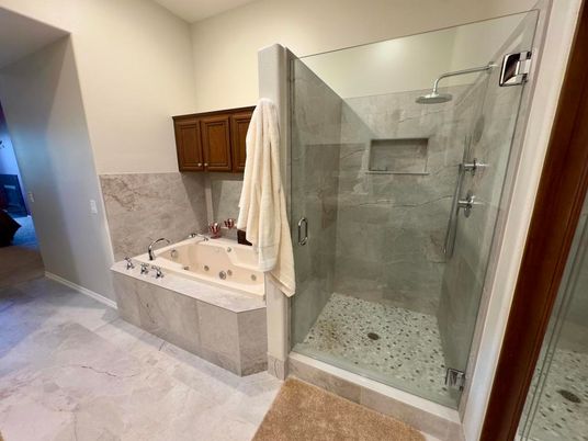 Bathroom, Glass Shower, Interior