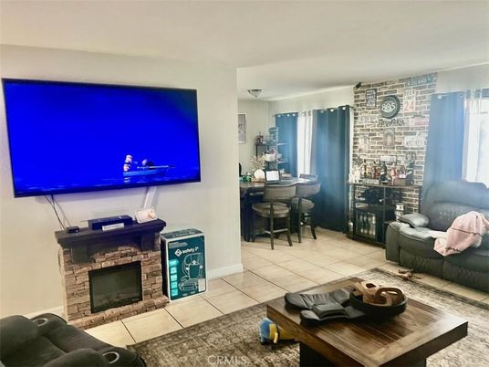 Fireplace, Interior, Living room, Stone Walls