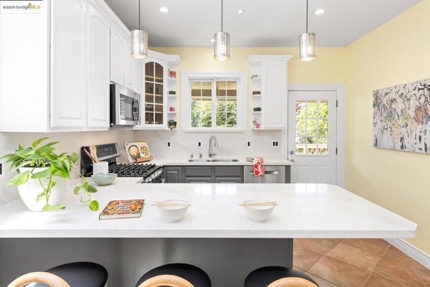 Interior, Kitchen, Pendant Lights, Recessed Lighting