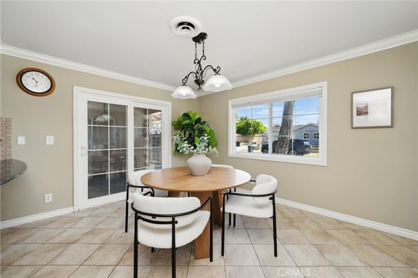 Dining room, Interior, Pendant Lights