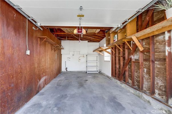 Garage, Interior, Wooden Beams, Wooden Walls