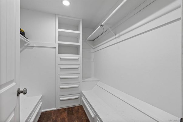 Interior, Recessed Lighting, Walk-in Closets, Wood Texture Flooring